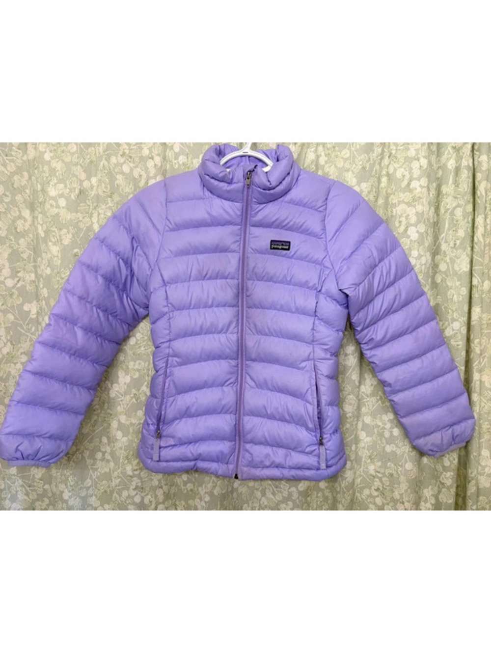 Purple Patagonia Girls' Down jacket size m 10
